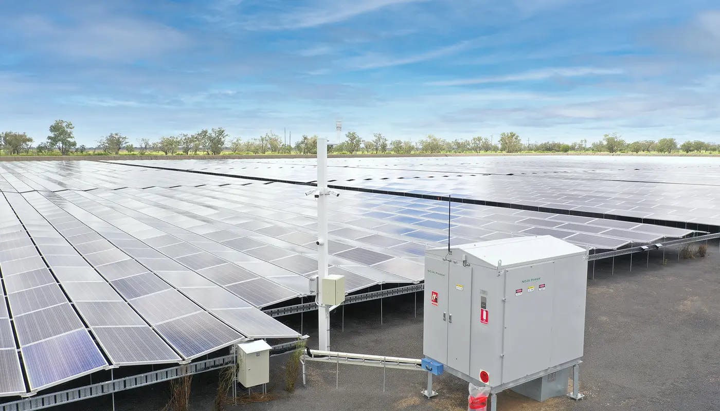 Solar Farm with NOJA Power GMK